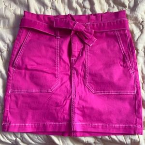 Blue spice pink mini skirt!